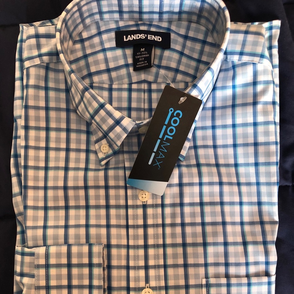 Lands End button down